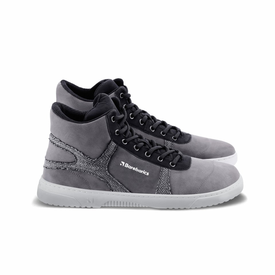 Barefoot Sneakers Barebarics Hifly - Grey