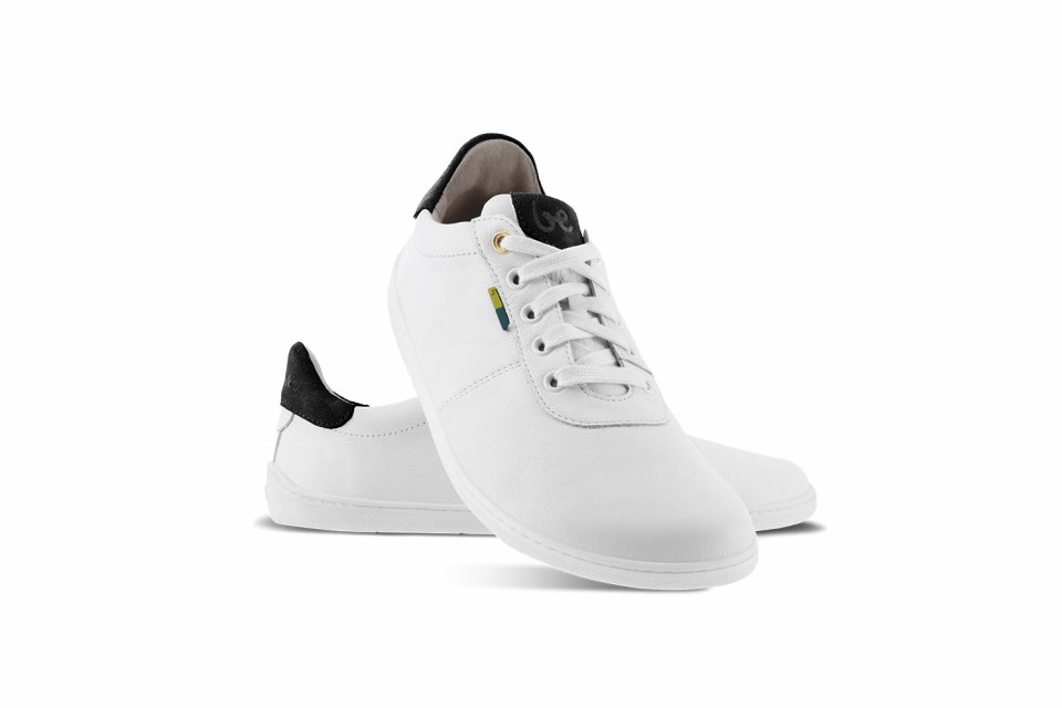 Barefoot Shoes - Be Lenka - Royale - White & Black