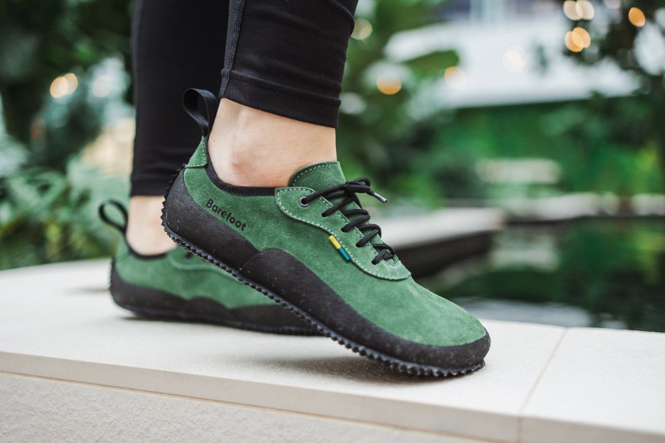 Barefoot chaussures Be Lenka Trailwalker 2.0 - Olive Green