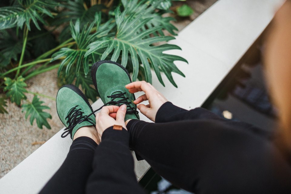 Barefoot chaussures Be Lenka Trailwalker 2.0 - Olive Green