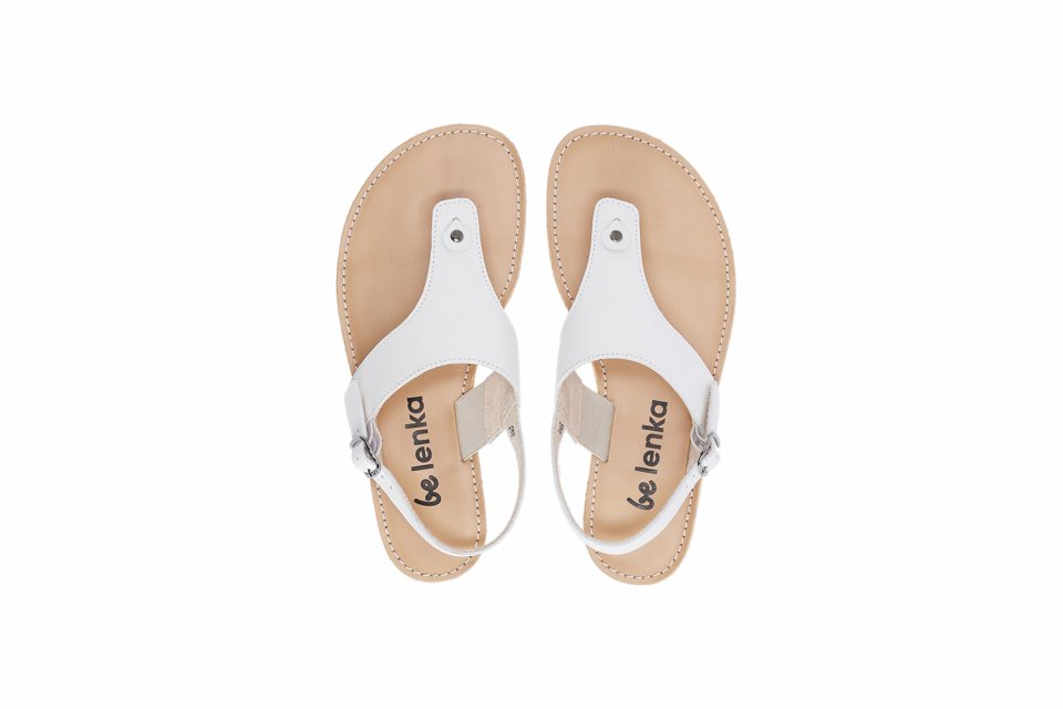 Sandały barefoot - Be Lenka Promenade - Ivory White