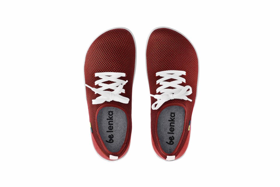 Barefoot zapatillas Be Lenka Dash - Wine Red