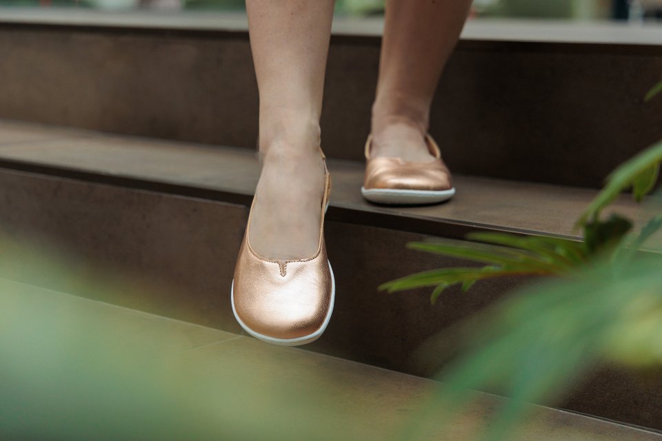 Barefoot baleríny Be Lenka - Bellissima 2.0 - Rose Gold