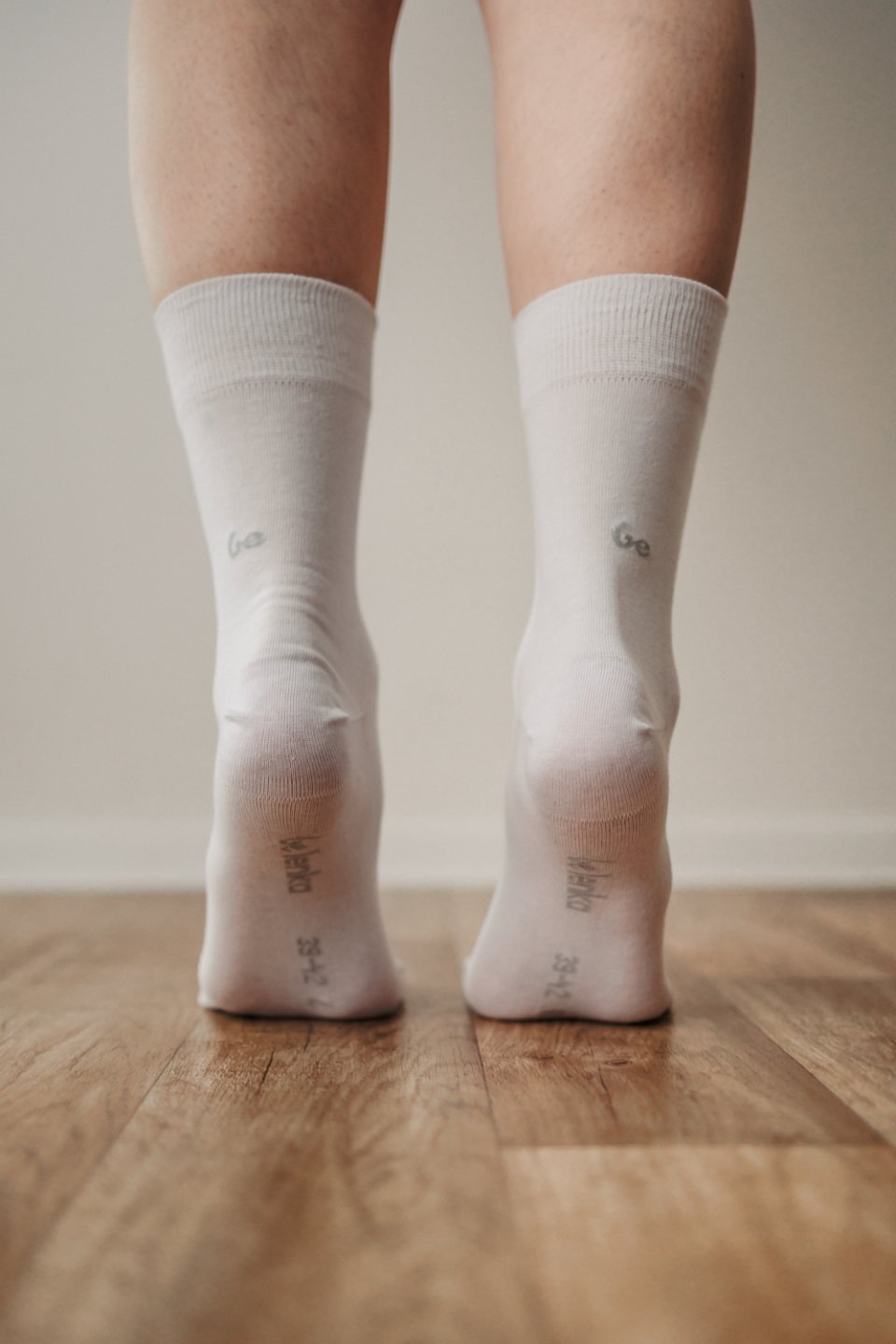 Barefootové ponožky - Crew - Essentials - White