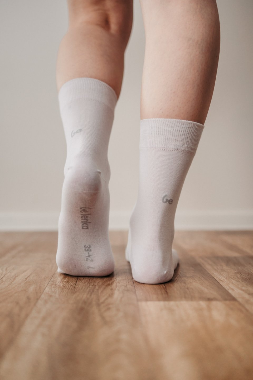 Barefoot Socks - Crew - Essentials - White