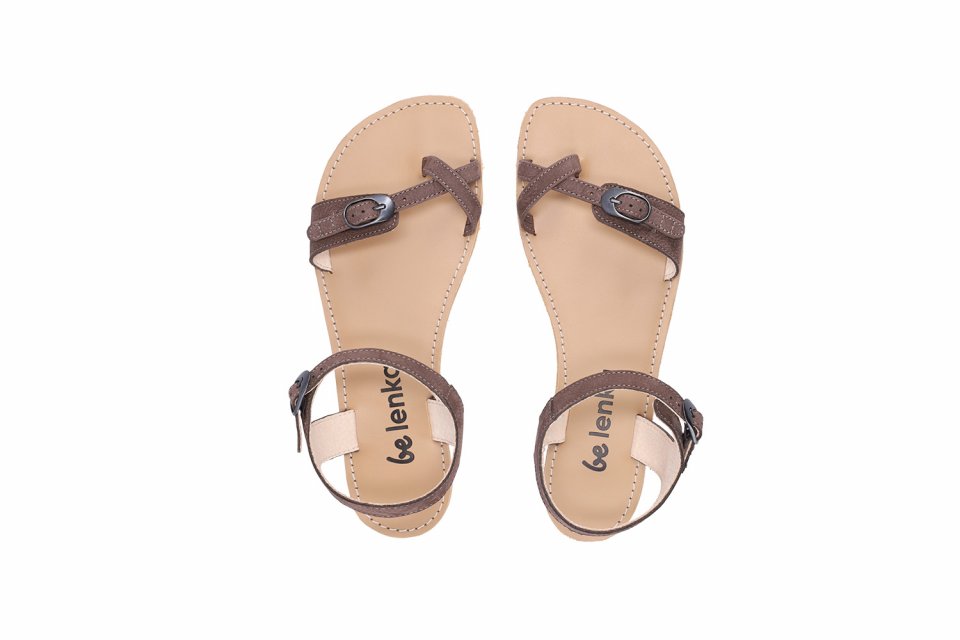 Sandały barefoot - Be Lenka Claire - Chocolate