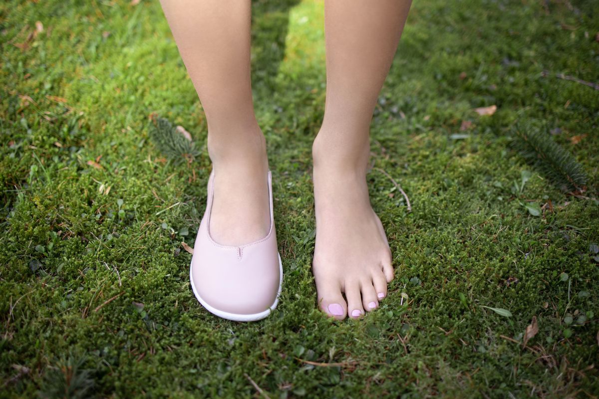Barefoot topánky a bosá noha