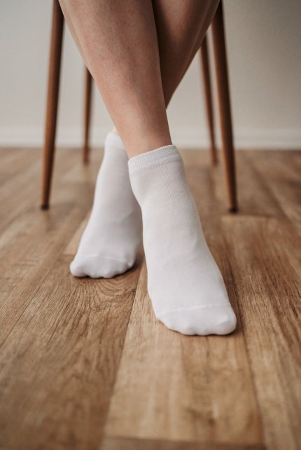 Barefoot ponožky - Low-cut - Essentials - White