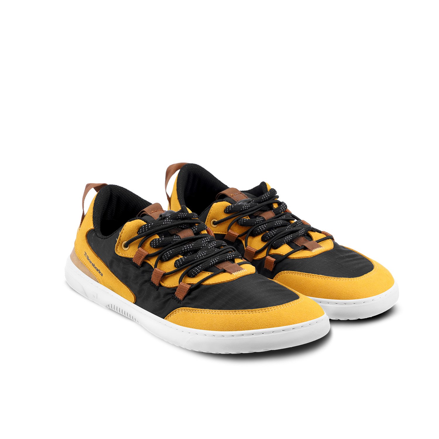 Barefoot Sneakers Barebarics - Revive - Golden Yellow & Black | Barebarics