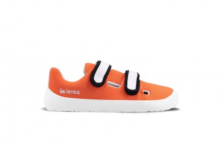Kinder Barfuß Sneakers Be Lenka Seasiders - Orangy