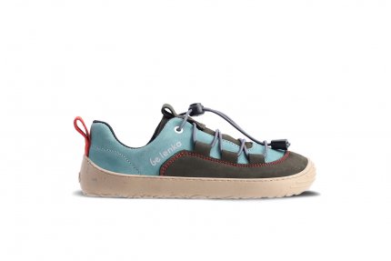 Barefoot zapatillas de niños Be Lenka Xplorer - Olive Black & Sage Green
