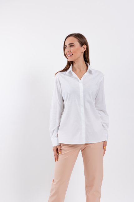 Damenhemd Be Lenka Essentials - White