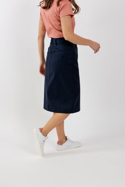 Damen-Midirock Be Lenka Essentials - Navy