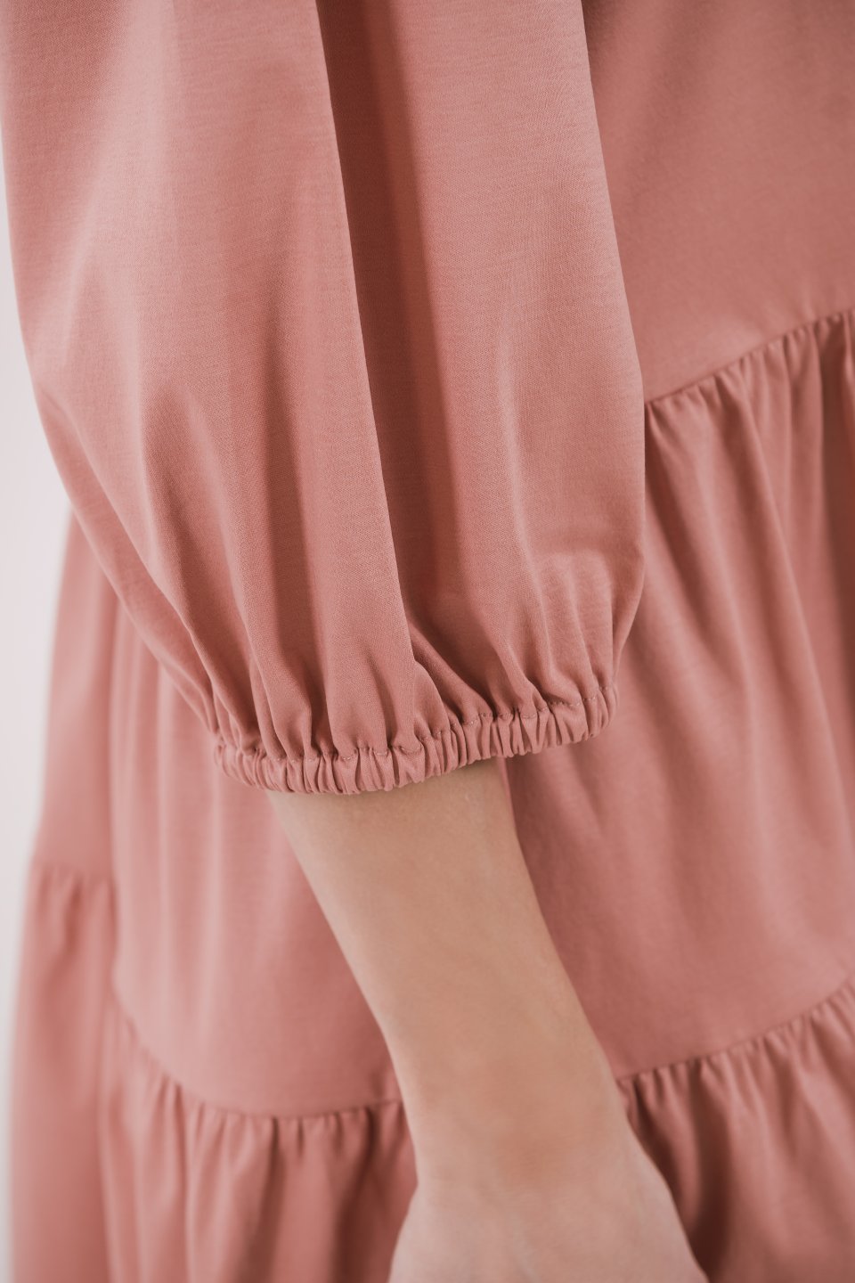 Damska sukienka koszulowa Be Lenka Essentials - Salmon Pink