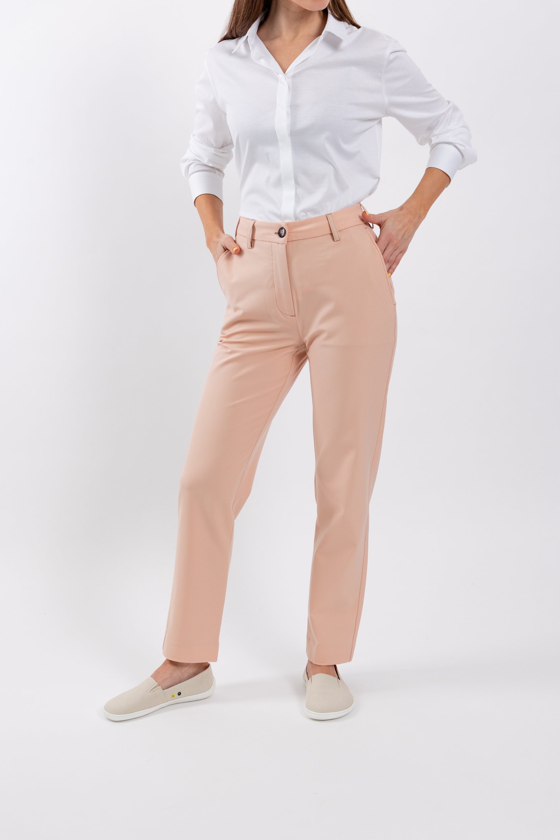 Buy online Pink Crepe Trousers from bottom wear for Women by Shitala for  ₹499 at 62% off | 2024 Limeroad.com
