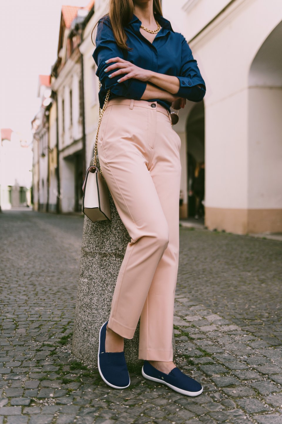 Pantalon femme Be Lenka Essentials - Nude pink