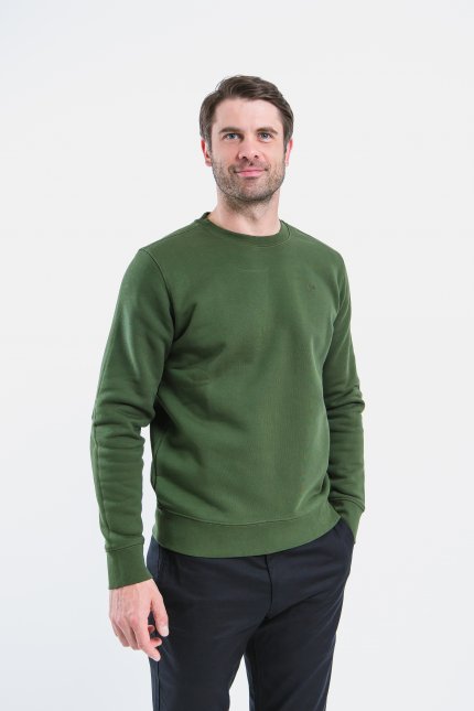 Sweat-shirt homme sans capuche Be Lenka Essentials - Dark Green