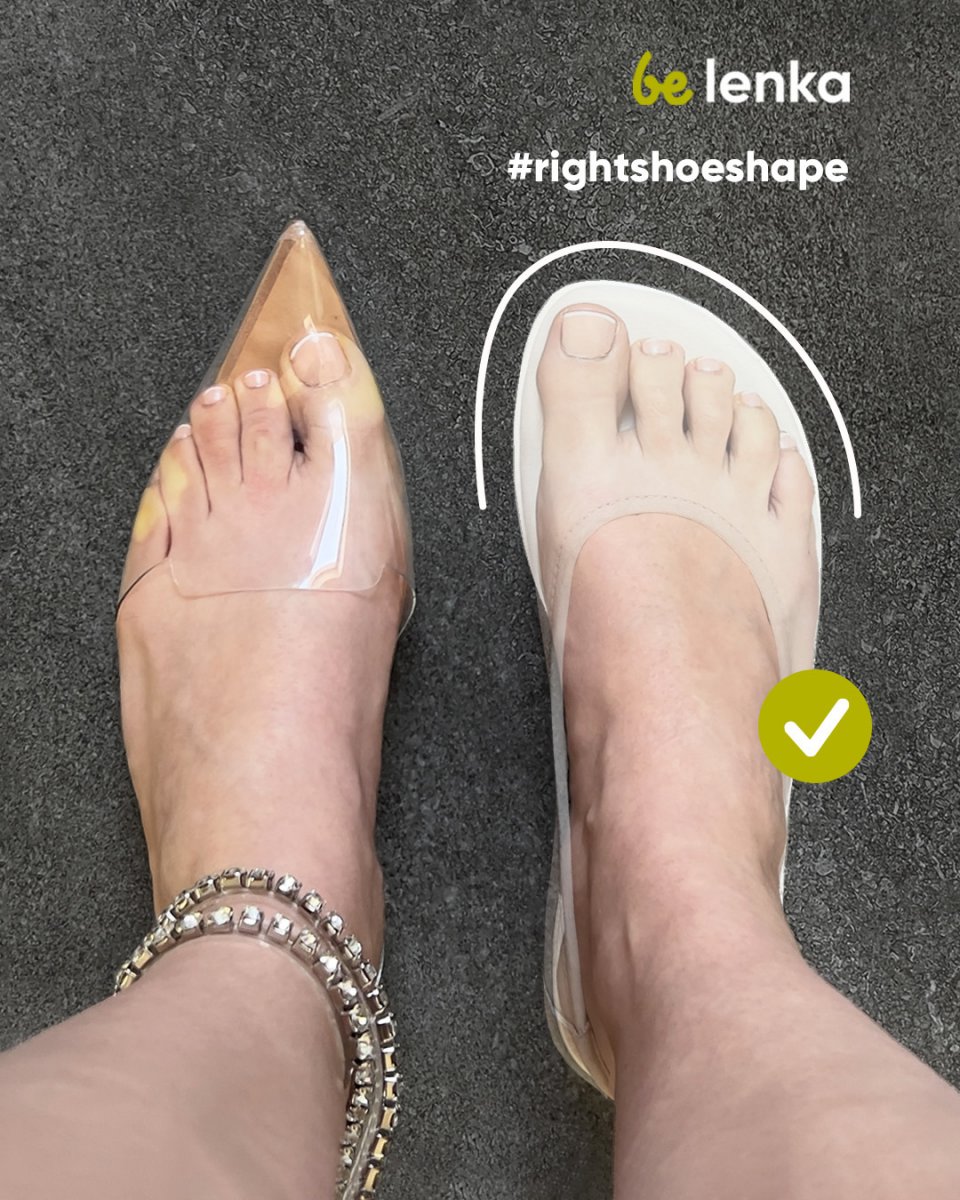 🧐 If your toes could speak, which ballet flat would they choose?

🙄 Many conventional shoes literally suffocate your toes, which need freedom with every step.

🤩 Our barefoot footwear respects the needs of your feet. The shape of Be Lenka #barefoot shoes is the correct one. #rightshoeshape. 
.
.
.
.
.
#belenkashoes #naturalfootwear #healthyfeet #barefootbenefits #flexiblesole #footshaped