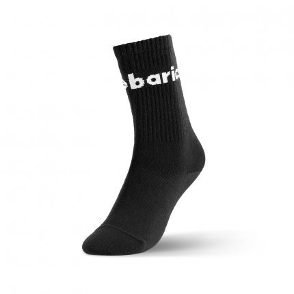 Barebarics - Barefoot calzini - Crew - Black - Big logo