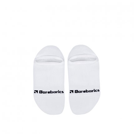 Barebarics - Barefootové ponožky - No-Show - White