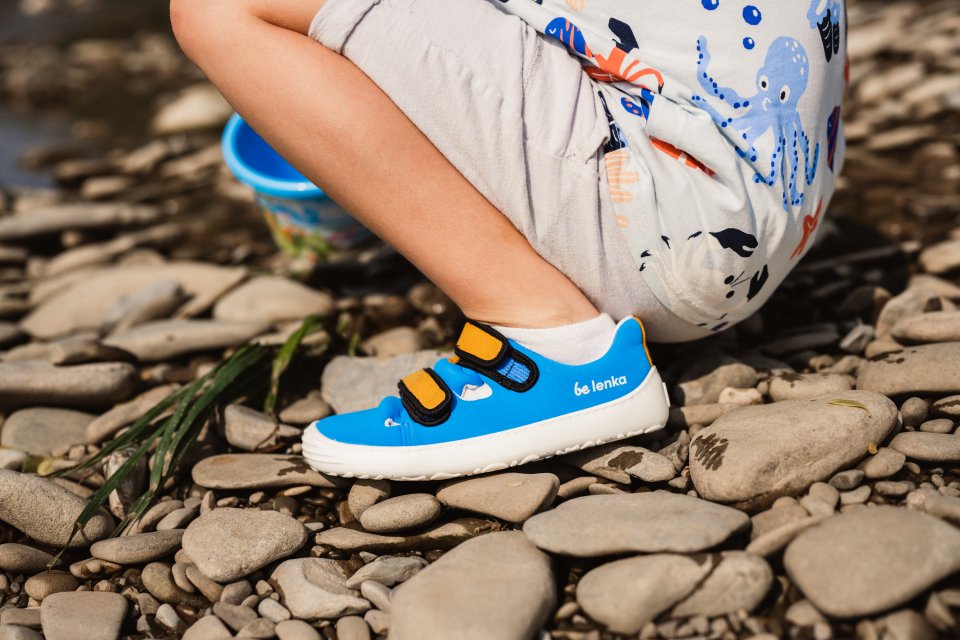 Barefoot zapatillas de niños Be Lenka Seasiders - Bluelicious