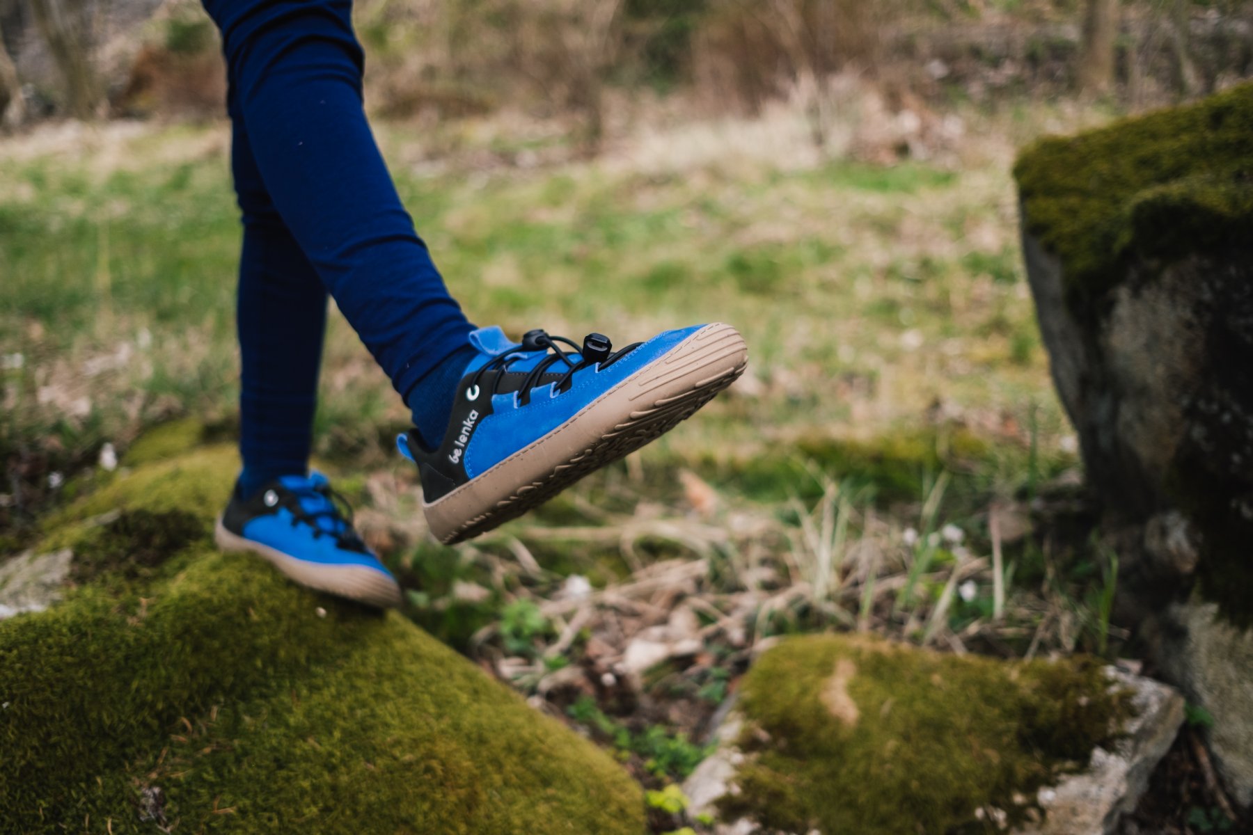 Barefoot zapatillas de niños Be Lenka Xplorer - Blue & Olive Black – Cacles  Barefoot