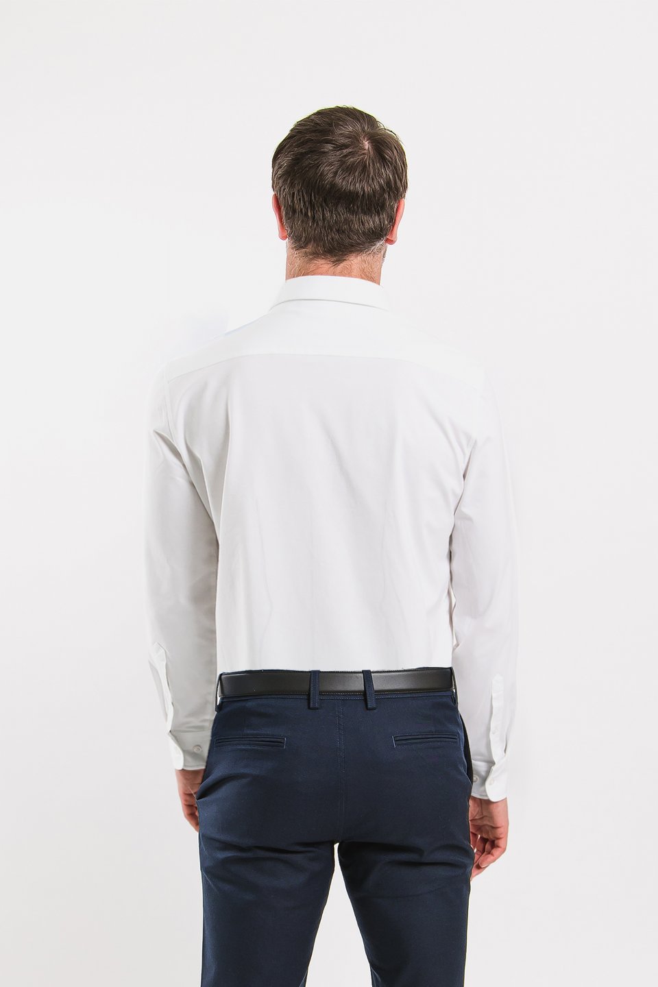 Camisa slim de hombre Be Lenka Essentials - White