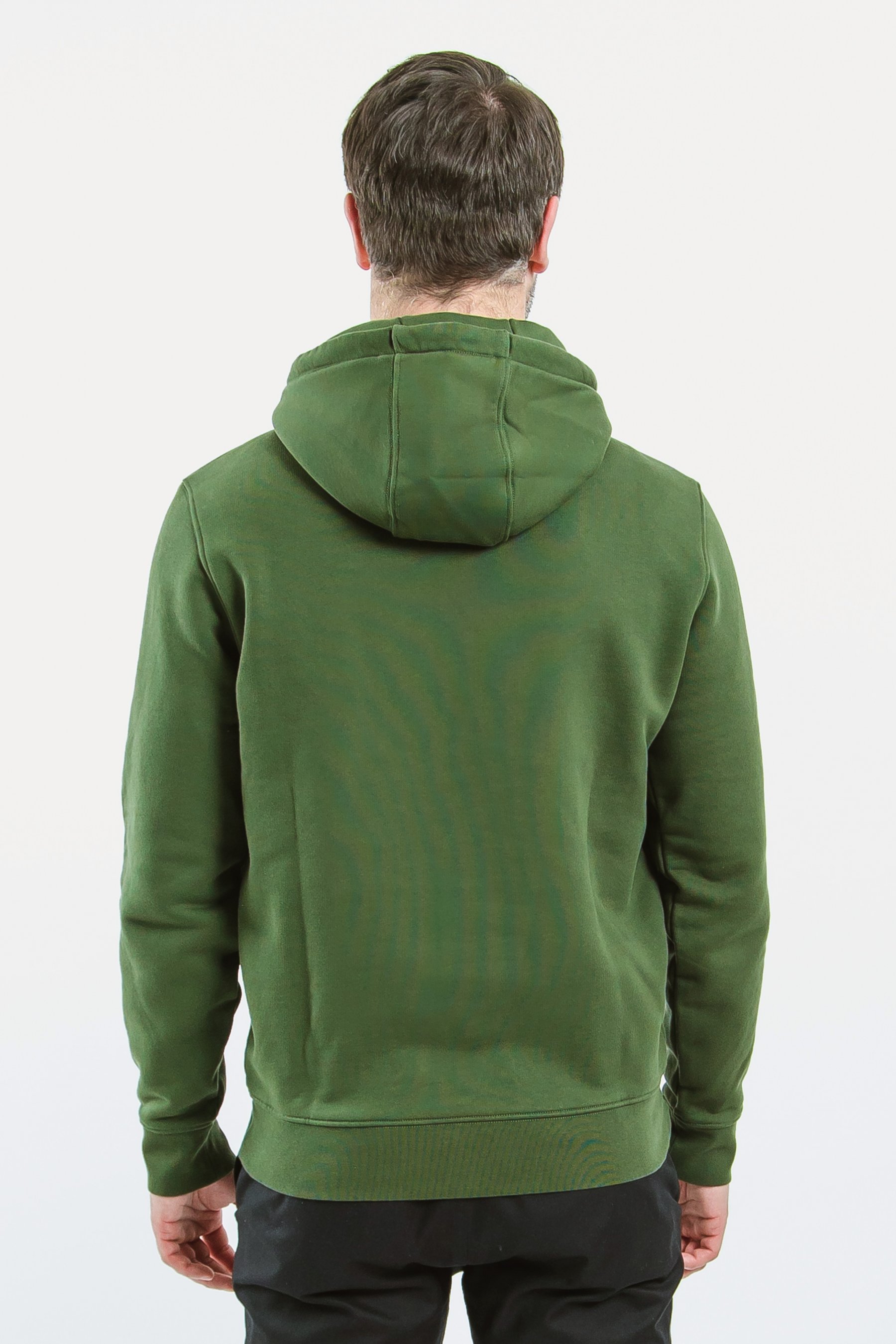 Sudadera con capucha 100% algodón - verde
