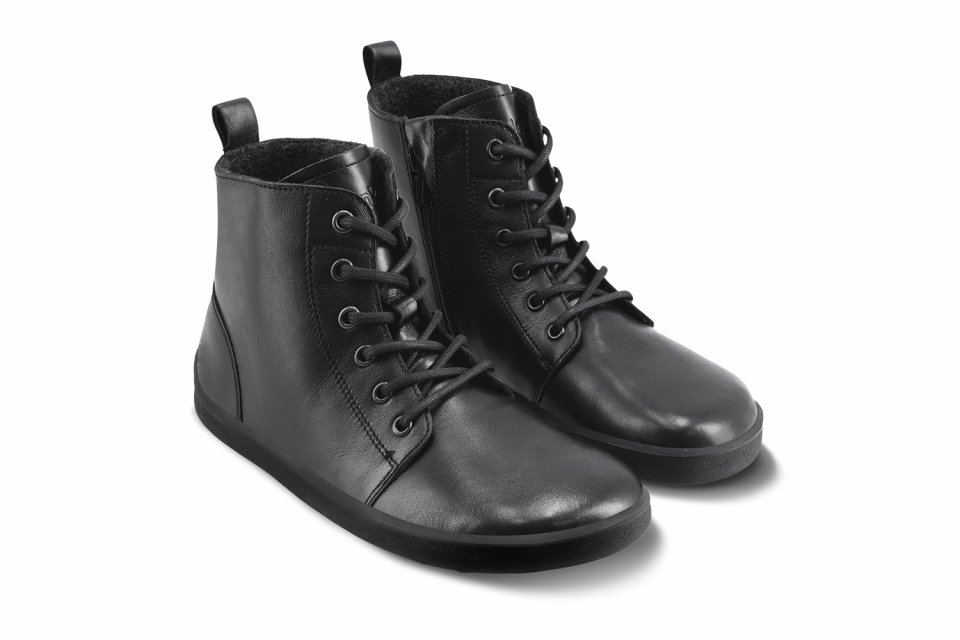 Zapatos de invierno barefoot Be Lenka Atlas - All Black