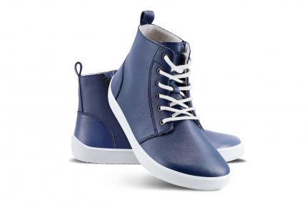 Zimní barefoot boty Be Lenka Atlas - Navy Blue