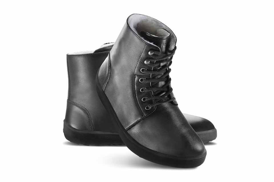 Chaussures Barefoot d'hiver Be Lenka Winter 3.0 - Black