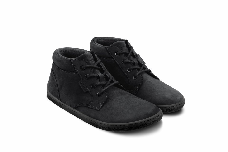 Barefoot Shoes - Be Lenka - Synergy - Fleece - All Black