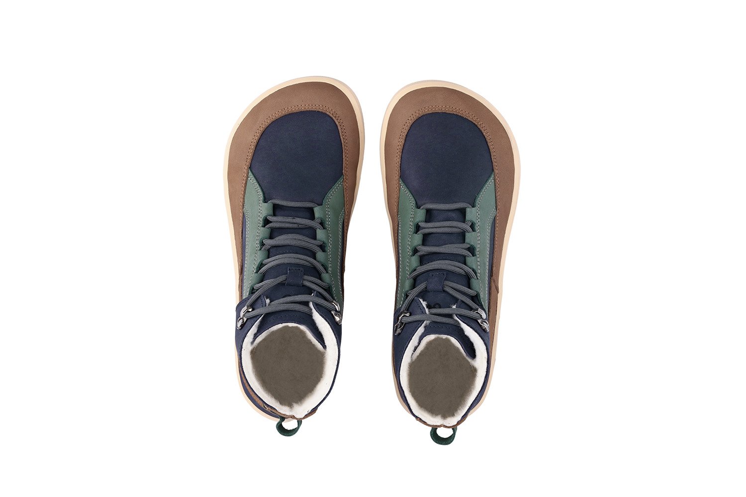 Barefoot Boots Be Lenka York - Navy, Brown & Beige | Be Lenka