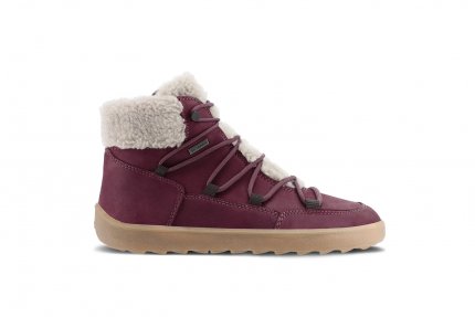 Barefoot chaussures d'hiver Be Lenka Bliss - Burgundy Red