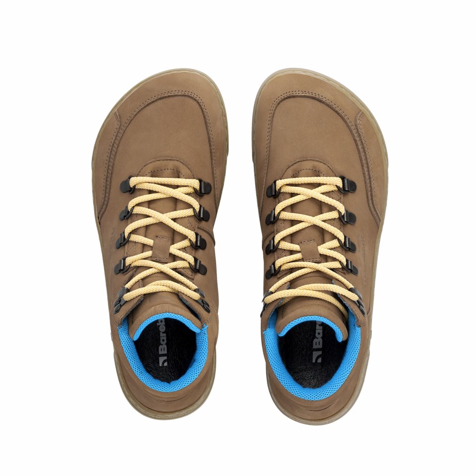 Barefoot Sneakers Barebarics Element - Walnut Brown