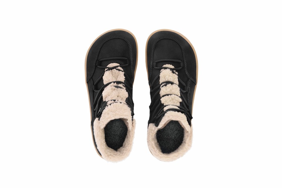 Zimní barefoot boty Be Lenka Bliss - Black