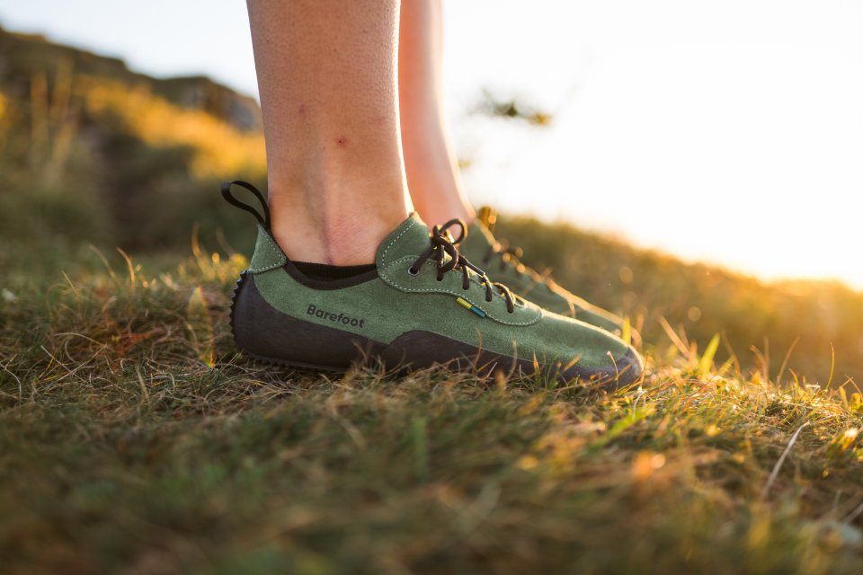Trampki barefoot Be Lenka Trailwalker 2.0 - Olive Green