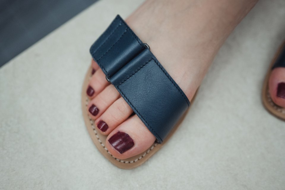 Barefoot sandále Be Lenka Iris - Dark Blue
