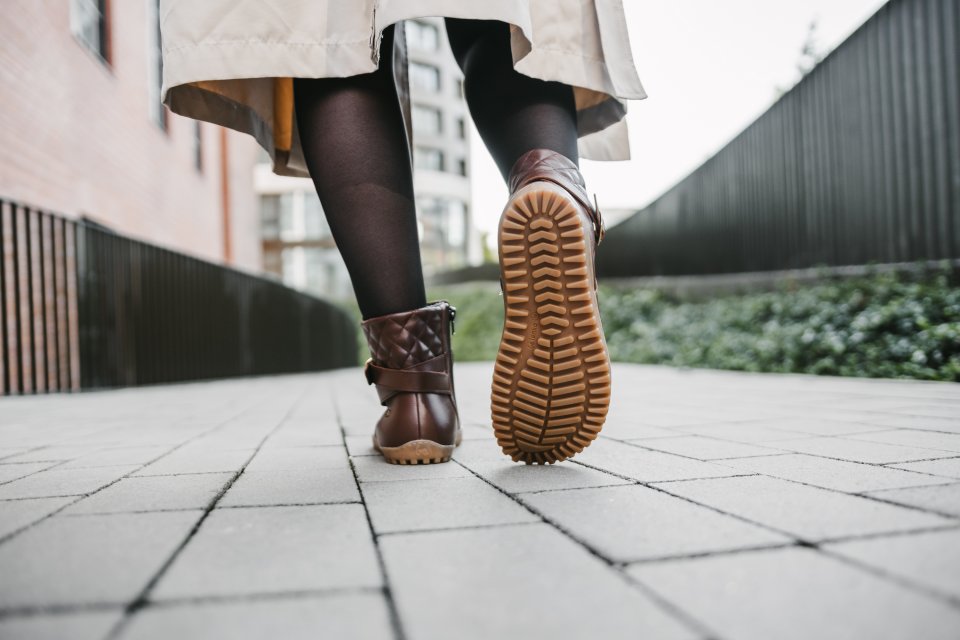 Barefoot scarpe Be Lenka Diva - Dark Brown