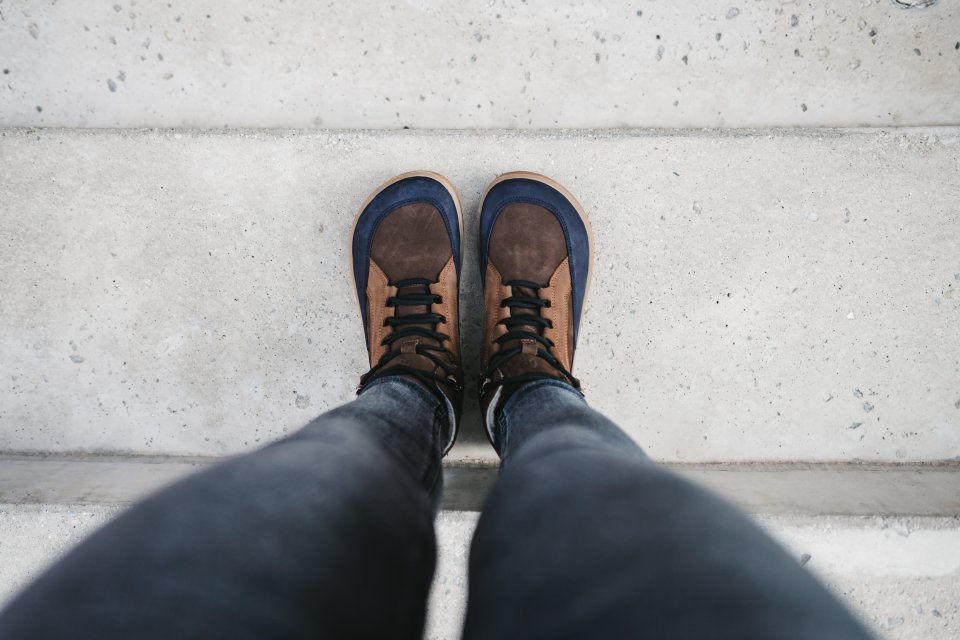 Barefoot Boots Be Lenka York - Brown & Navy