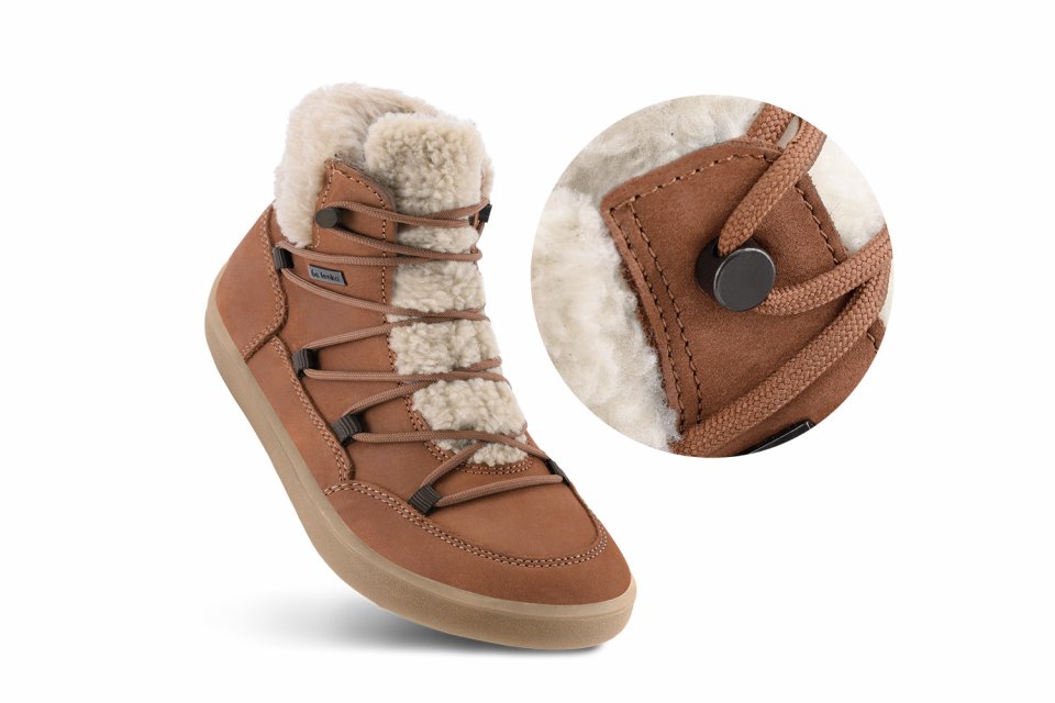 Winter Barefoot Boots Be Lenka Bliss - Brown