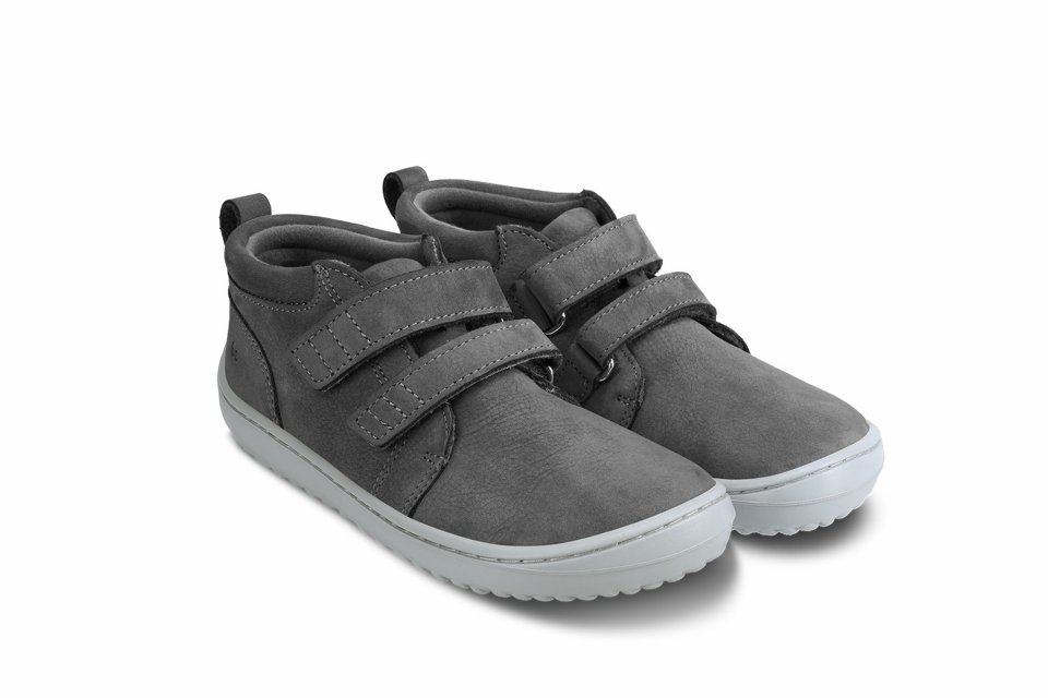 Dětské barefoot boty Be Lenka Play - Dark Grey