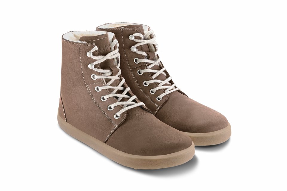 Winter Barefoot Boots Be Lenka Winter 3.0 - Walnut Brown