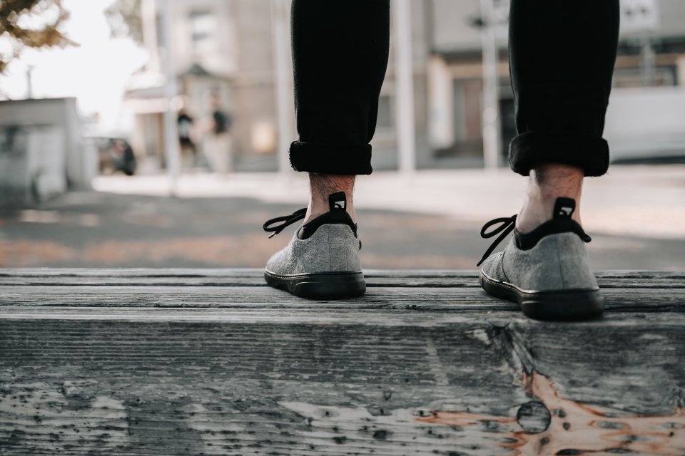 Barefoot Sneakers Barebarics Bronx - Grey