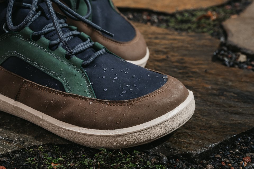 Barefoot Boots Be Lenka York - Navy, Brown & Beige