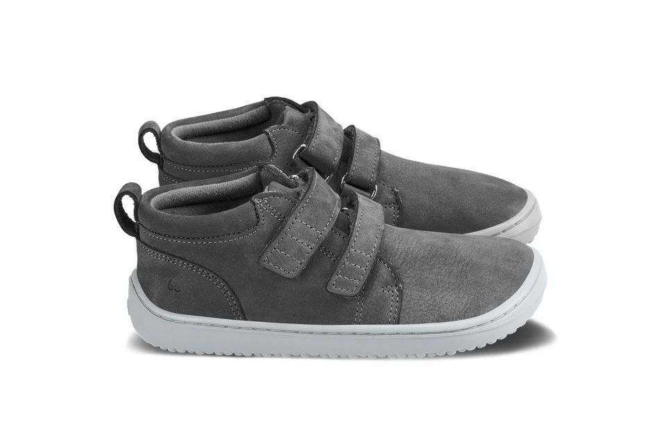 Zapatos barefoot de niños Be Lenka Play - Dark Grey
