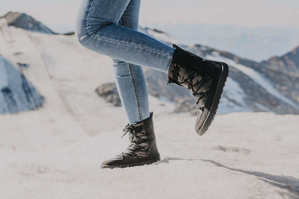 Zapatos de invierno barefoot Be Lenka Snowfox Woman - Black