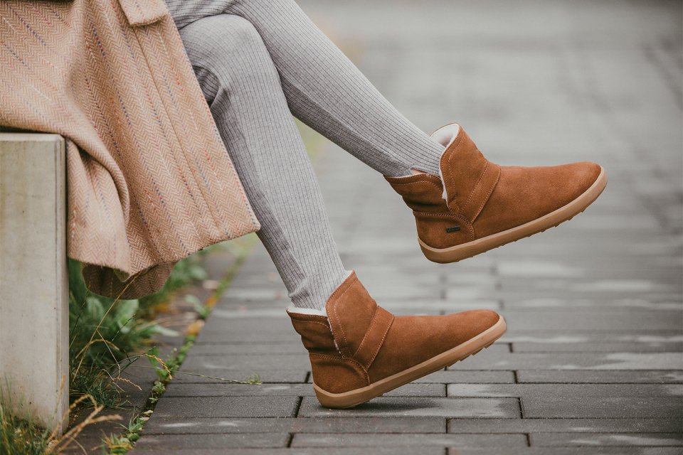 Barefoot topánky Be Lenka Polaris - Brown