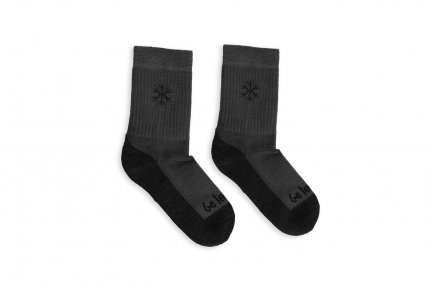 Kids barefoot Socks Be Lenka Kids - Crew - Merino Wool - Grey