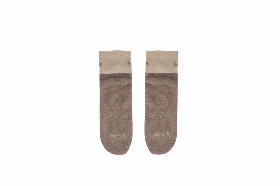 Chaussettes Barefoot Be Lenka - Crew - Merino Wool – Beige